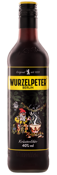 Wurzelpeter Berlin Bitter 40% 70 cl.